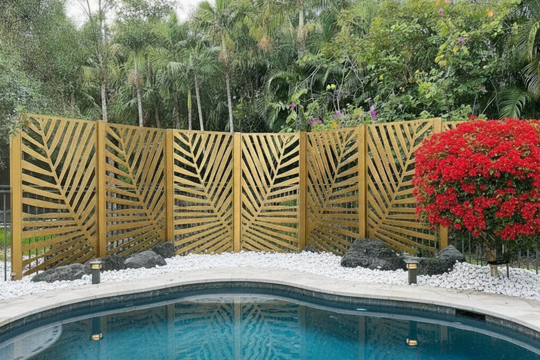 Laser-Cut Palm Panel - FREE SHIPPING
