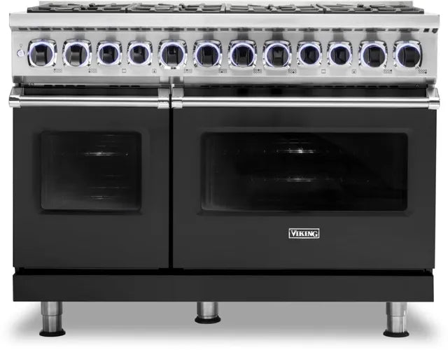 Viking® 7 Series 48" Stainless Steel Pro Style Dual Fuel Range VDR74828BSSLP
