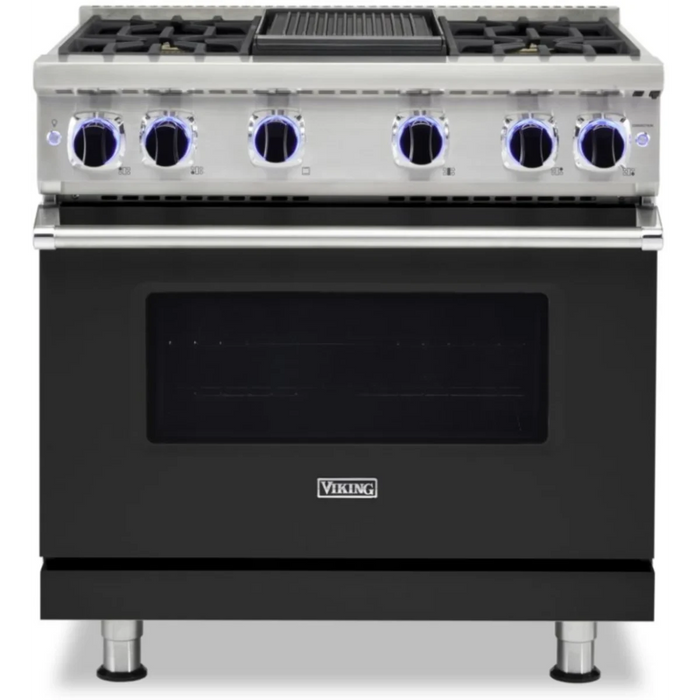 Viking® 7 Series 36" Stainless Steel Pro Style Range VGR73624GSS