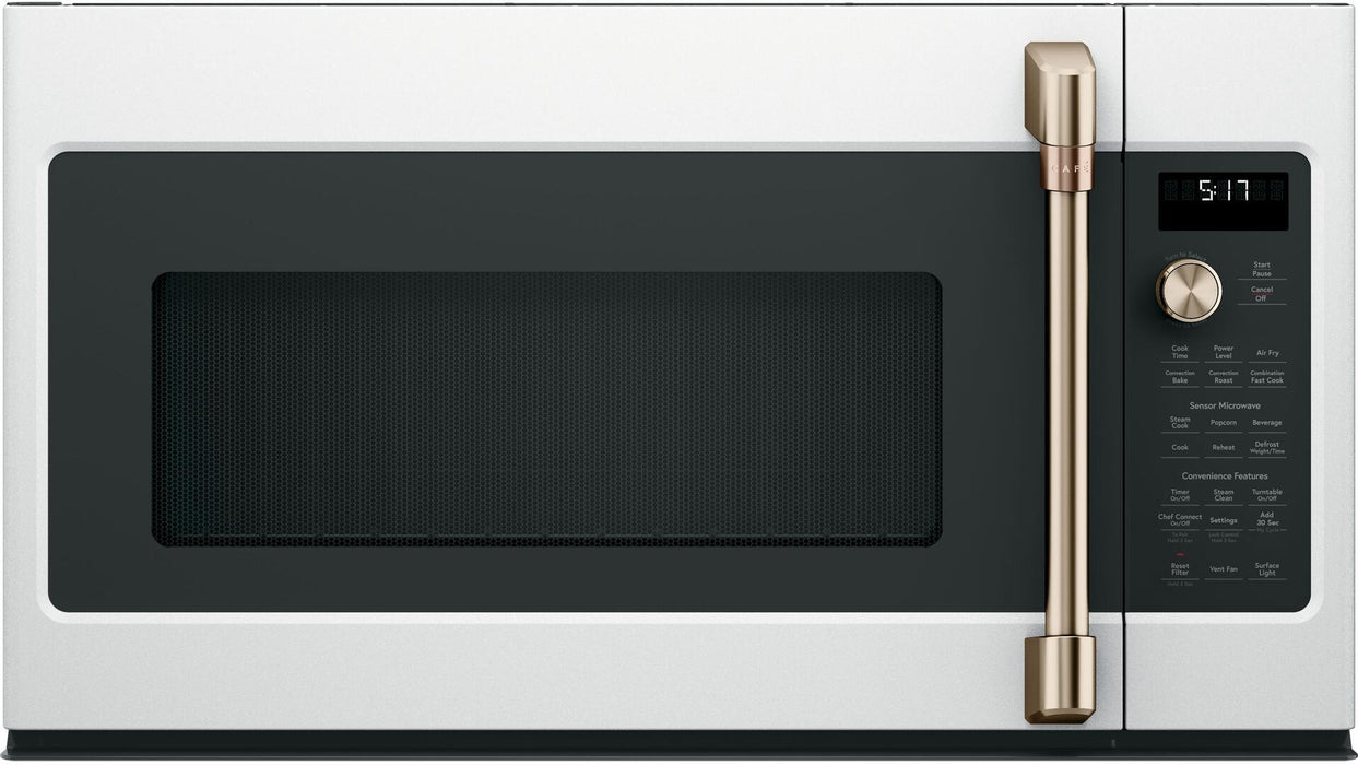 Café™ 1.7 Cu. Ft. Convection Over-the-Range Microwave Oven CVM517P4RW2 CAFE