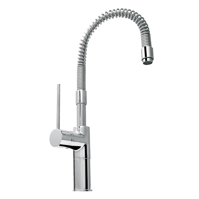 Whitehaus Deck Mount 19'' Tall Commercial Single Hole Faucet WHLX78558