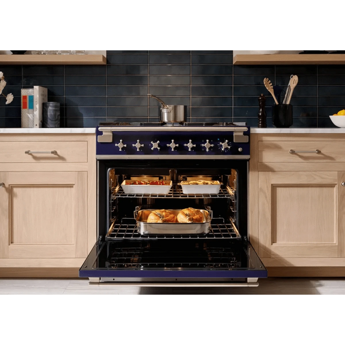 AGA 36" Elise Dual Fuel Range - Carnaby Blue AEL361DFCBB