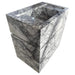 Calacatta Viola Marble Stand-Alone Drawer Sink (W)20" (L)30" (H)34" corner view