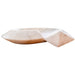 Carrara Marble Helix Shape Sink NTRVS06 Size (W)20" (L)23" (H)4" side view product shot