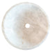 Carrara White Stone Vessel Sink NTRVS33 Size (D)16"(H)6" top view product shot