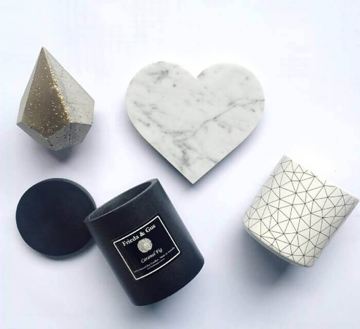 Marble 4"x5" Heart Shape Coasters Semi-polished set of 4