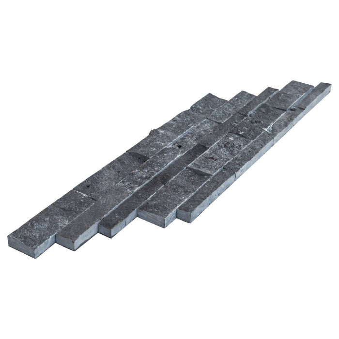 Charcoal Cambria Ledger 3D Panel 6.8"x20.8" Split-face Marble Wall Tile - Full Truckload