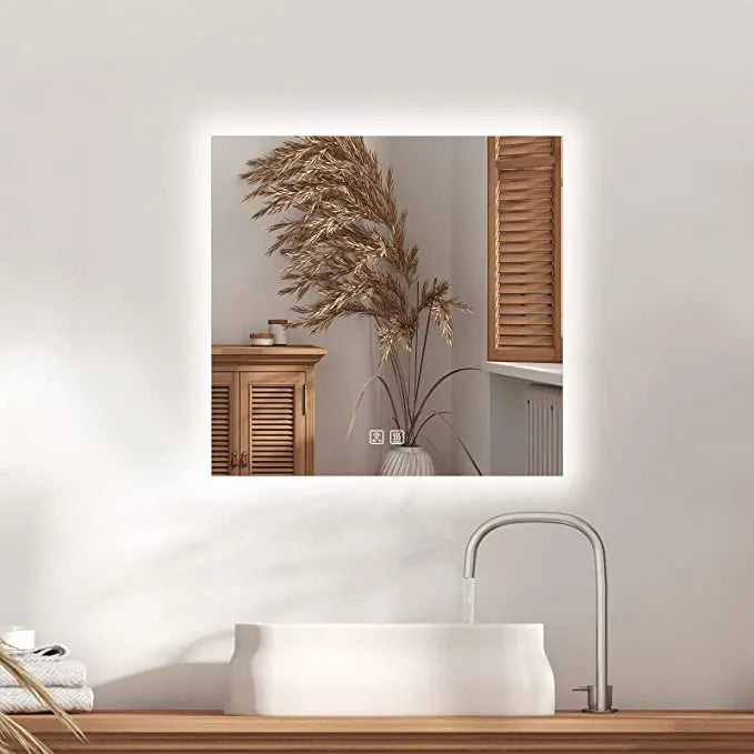 Compact Sleek Backlit LED Bathroom Mirror