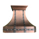 Traditional Curved Copper Oven Hood