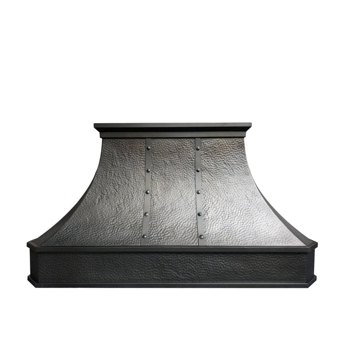 Sweep Black Custom Copper Kitchen Hood