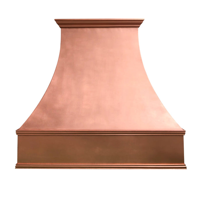 Design Copper Stovetop Vent Hood Charm Penny Color