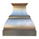 Curved Custom Modern Copper Vent Hoods