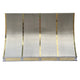 Custom Stainless Steel Slope Vent Hoods with Square Rivets