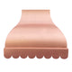 Custom Scalloped Copper Range Hood
