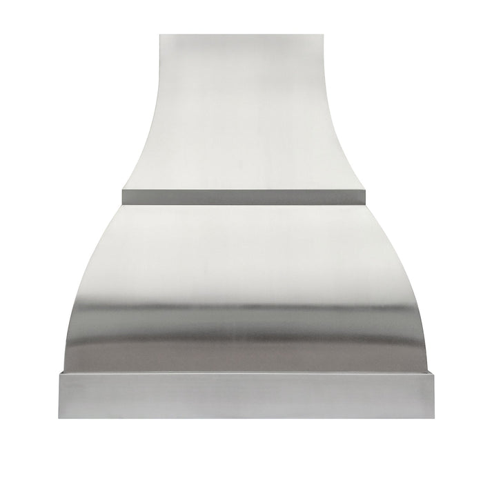 Classic Curved Stainless Steel Custom Range Hoods