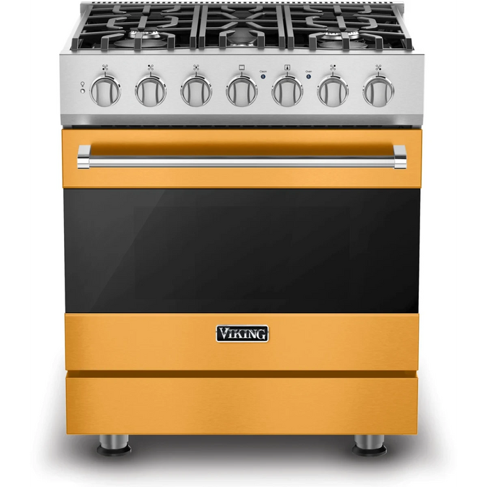 Viking® 3 Series 30" Pro Style Range RVGR33025BSSLP