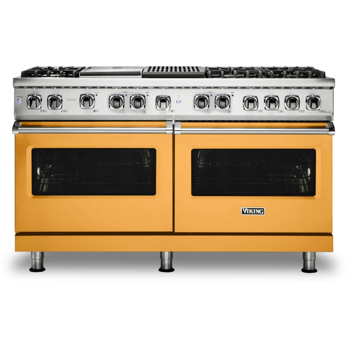 Viking® Professional 5 Series 60" Stainless Steel Pro Style Range VGR5606GQSS