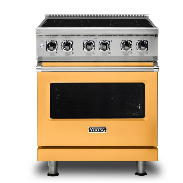 Viking® 5 Series 30" Stainless Steel Pro Style Electric Range VER53014BSS