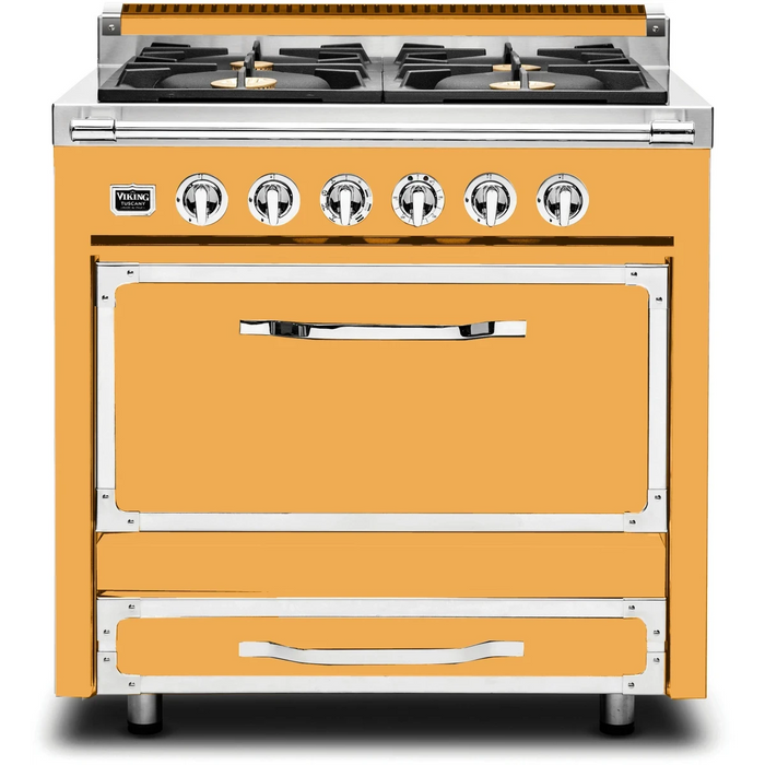 Viking® Tuscany 36" Pro Style Dual Fuel Range TVDR3614BAN