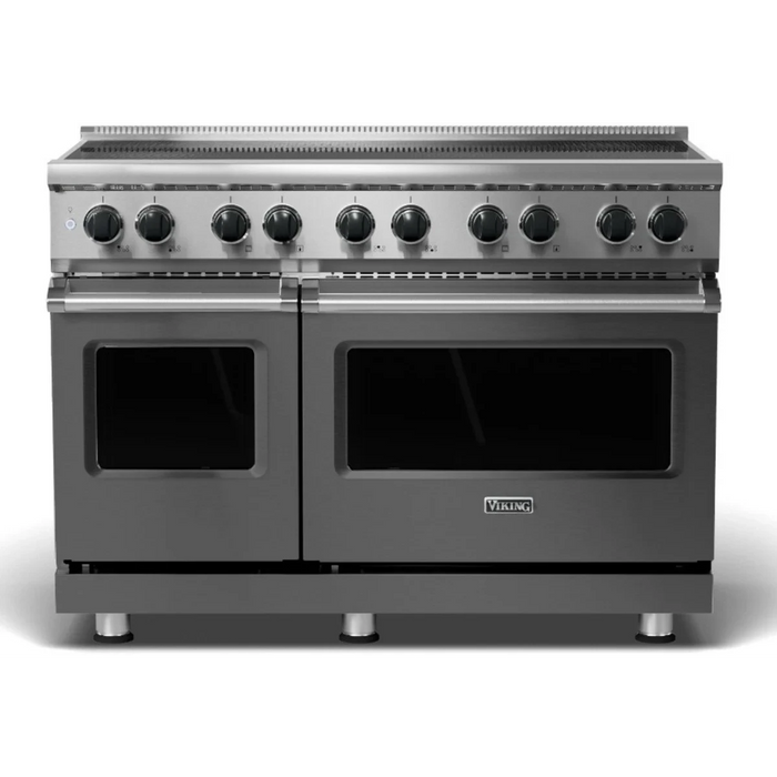 Viking® 5 Series 48" Stainless Steel Pro Style Induction Range VIR54836BSS