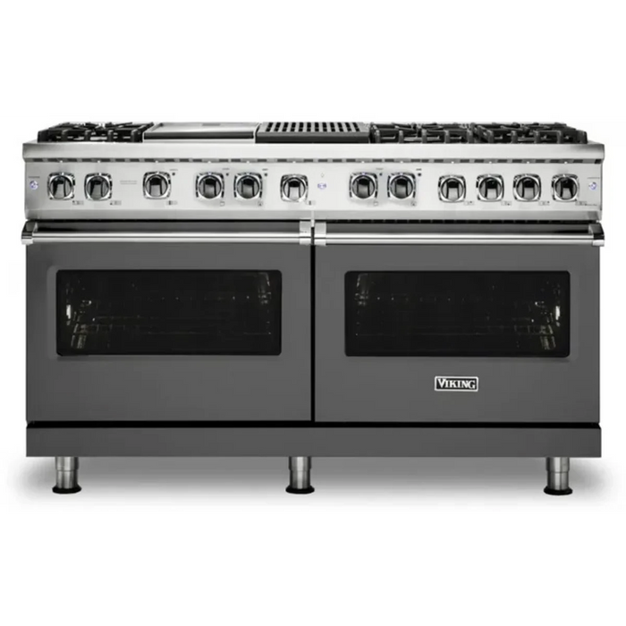 Viking® Professional 5 Series 60" Stainless Steel Pro Style Range VGR5606GQSS