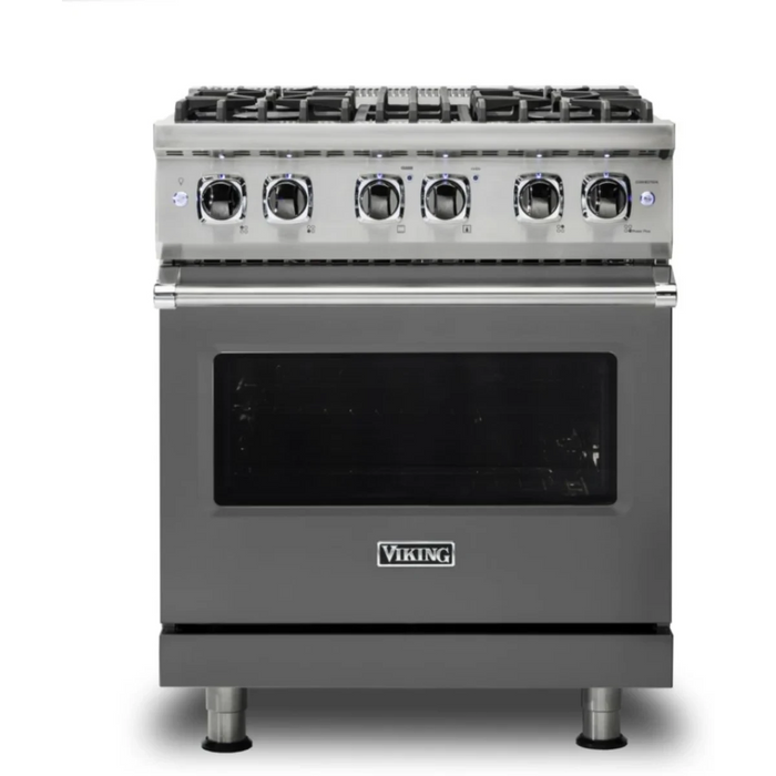 Viking® Professional 5 Series 30" Pro Style Dual Fuel  Range VDR5304BSS