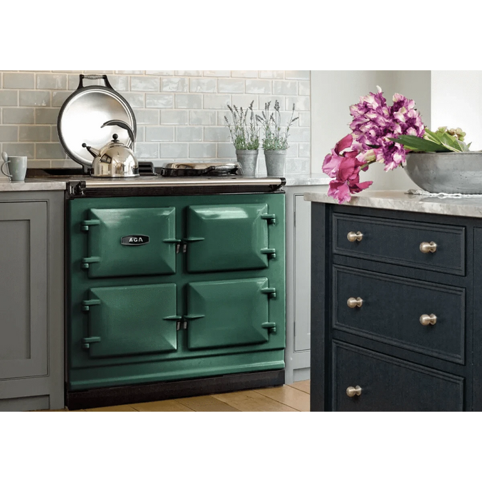 AGA 39" eR7 100 Classic Cast Iron Collection Electric Range - Dark Blue AER7339DBL