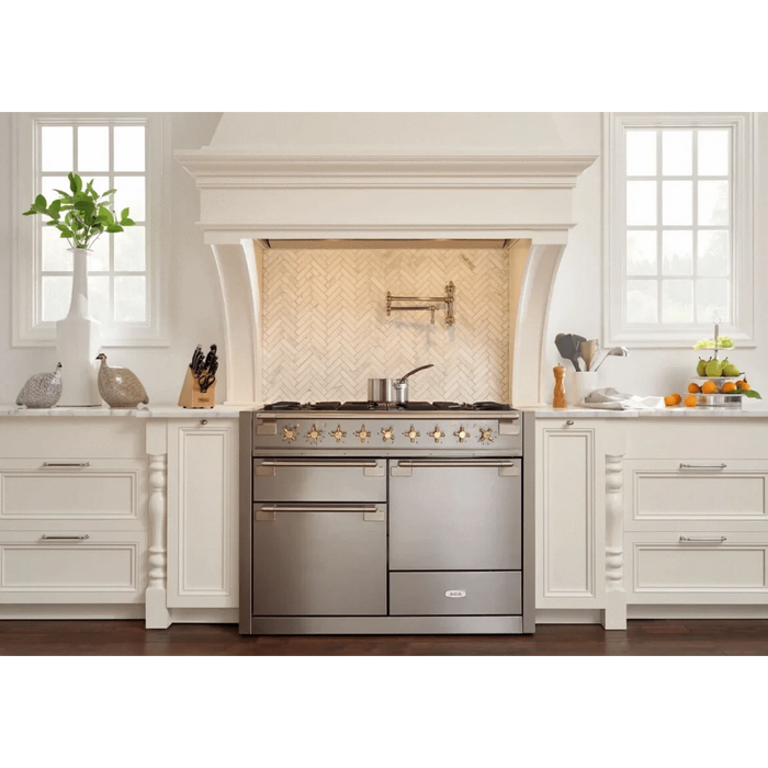 AGA 48" Elise Dual Fuel Range - Stainless Steel AEL481DFSS