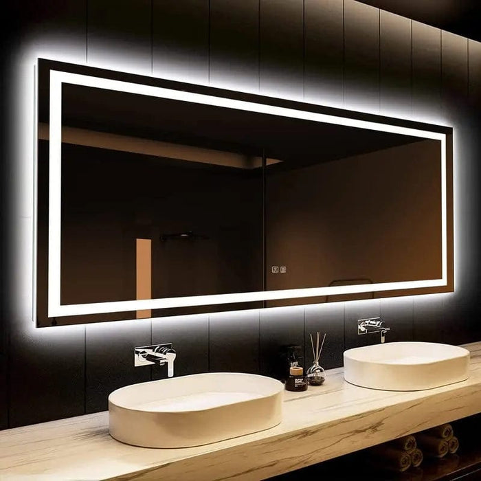 Deluxe Center Glow LED Bathroom Mirror