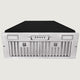 Nauxus 30" Range Hood Insert, 600 CFM Built-in Stainless Steel Kitchen Hood with LED Lights , NX-HOOD-30