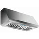 Elica Pro Series Calabria 36 Inch Pro Style Wall Mount Ducted Hood ECL636SS