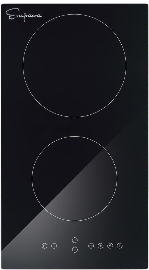 Empava 12-Inch Electric Radiant Cooktop in Black, EMPV-12REC10 - Farmhouse Kitchen and Bath