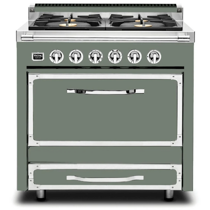 Viking® Tuscany 36" Pro Style Dual Fuel Range TVDR3614BAN