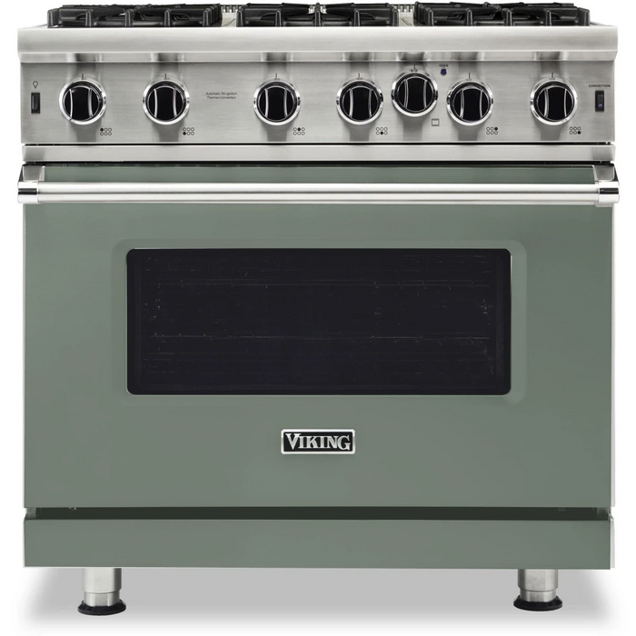Viking® 5 Series 36" Stainless Steel Pro Style Range VGIC53626BSS