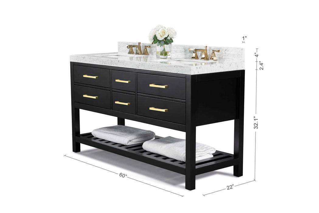 Elizabeth 60" Bath Vanity Set