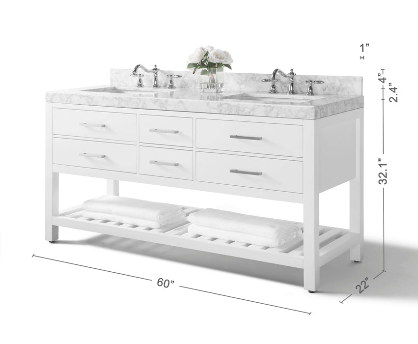 Elizabeth 60" Bath Vanity Set