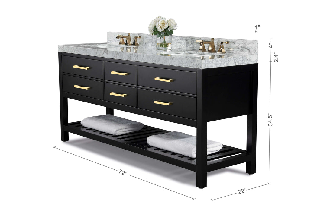 Elizabeth 72" Bath Vanity Set