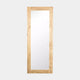 Vintage Elm Floor Mirror