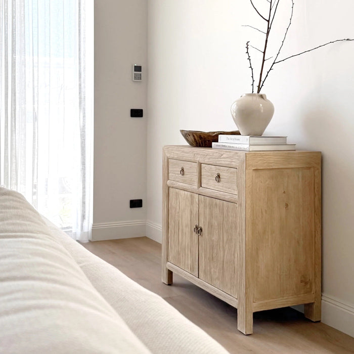 Elm Two Drawer Cabinet