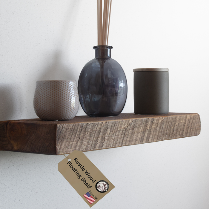 Reclaimed Wood Floating Shelves Real Solid Wood Floating Shelves Handmade Thick Floating Shelves