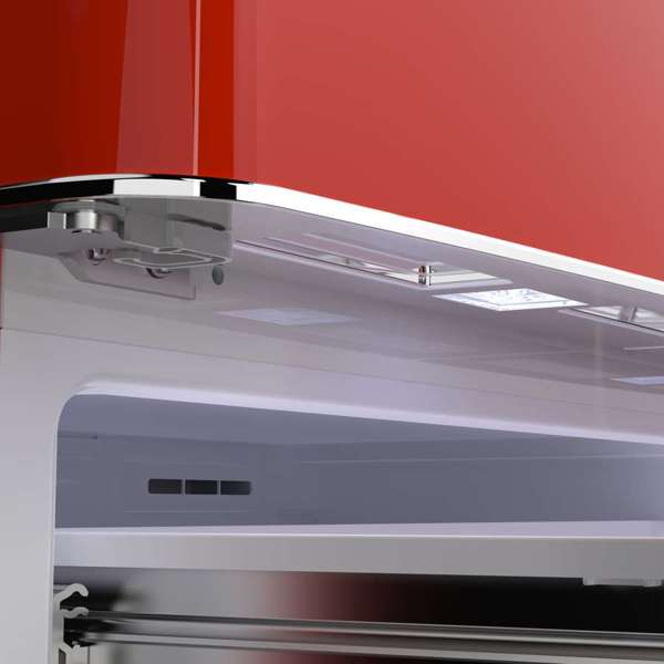 FORNO Espresso Luigi 33" French Door Refrigerator FFFD1791-33RED