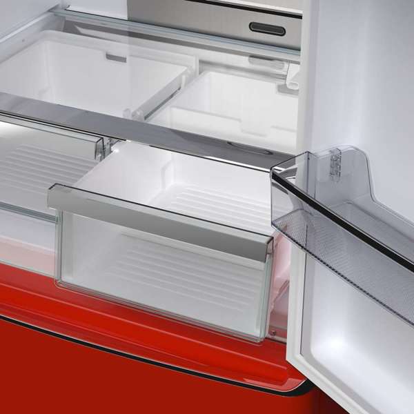 FORNO Espresso Luigi 33" French Door Refrigerator FFFD1791-33RED