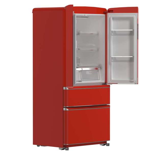 FORNO Espresso Luigi 33" French Door Refrigerator FFFD1791-33RED