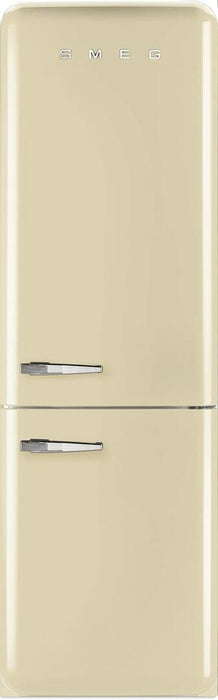 SMEG 50s Retro Style Series 24 Inch Counter Depth Freestanding Bottom Freezer Refrigerator, FAB32URCR3 SMEG