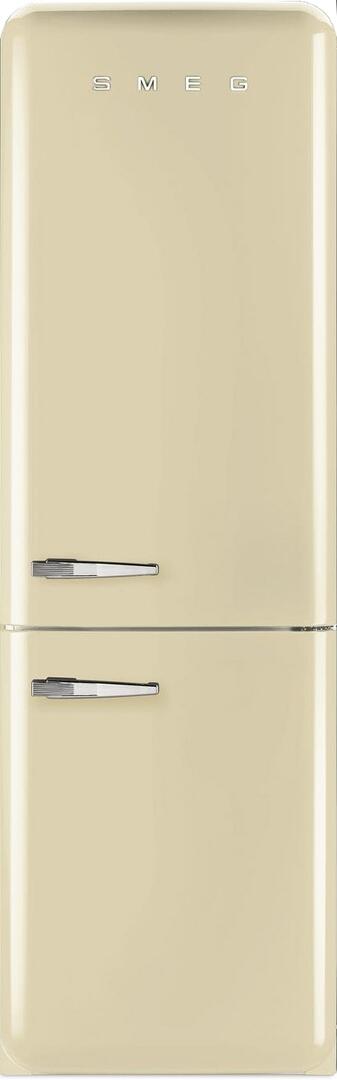 SMEG 50s Retro Style Series 24 Inch Counter Depth Freestanding Bottom Freezer Refrigerator, FAB32URCR3 SMEG