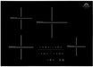 Forno Lecce - 30 in. 4 Burner Induction Cooktop in Black Glass, FCTIN0545-30 Forno