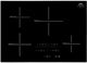 Forno Lecce - 30 in. 4 Burner Induction Cooktop in Black Glass — FCTIN0545-30