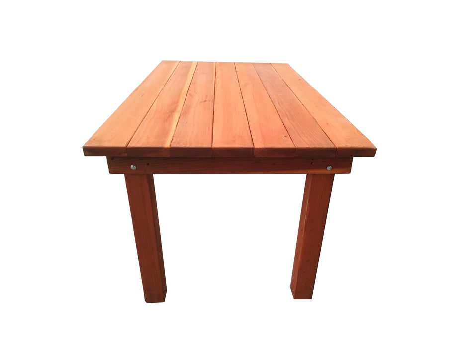 Farmhouse Redwood Dining Table