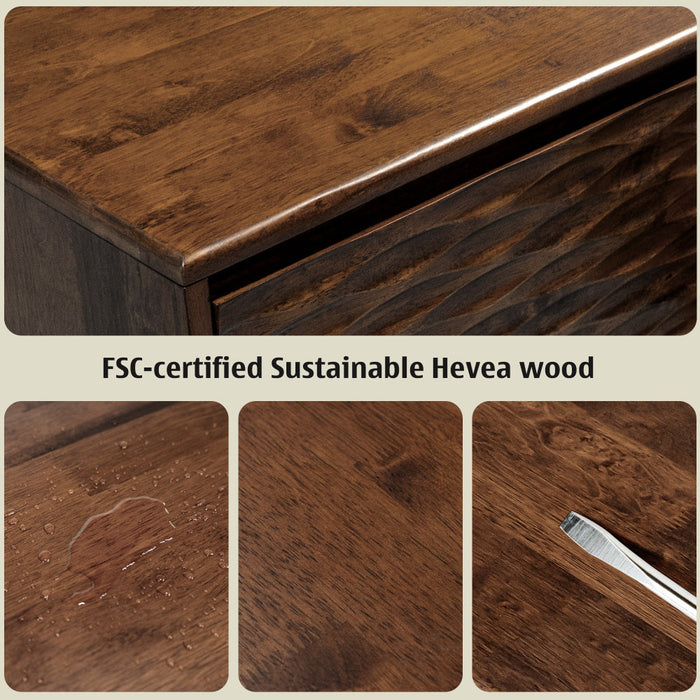 Acacia Elara TV Stand with Storage and Cable Management for TVs up to 80"