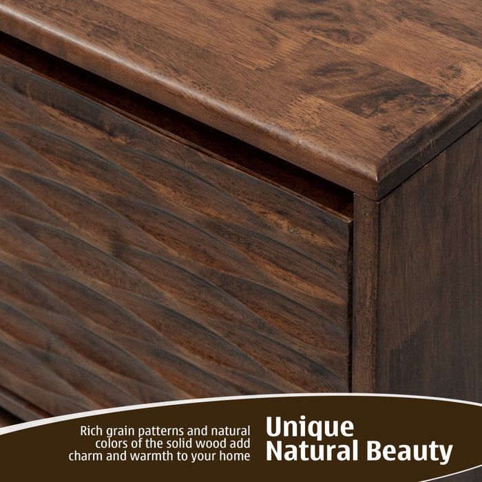 Acacia Elara TV Stand with Storage and Cable Management for TVs up to 80"